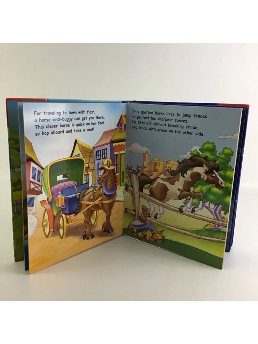 NEW My Busy Books Ponies At Play Storybook Figurines Playmat Phidal Vintage 2004
